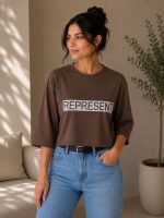 تیشرت دورس طرح REPRESENT - تصویر 4
