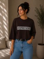 تیشرت دورس طرح REPRESENT - تصویر 2