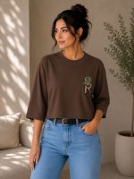 تیشرت دورس طرح Rکلاه - تصویر 5