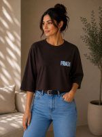 تیشرت دورس طرح PRADA - تصویر 2